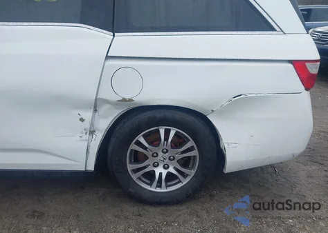 2012 Honda Odyssey Ex-L из США, поврежденный, VIN 5FNRL5H62CB032362